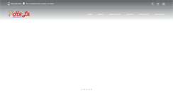 Desktop Screenshot of halasushi.com